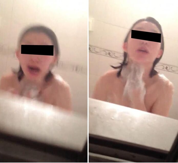 【バレ・悲鳴】一人暮らしJDの入浴○撮　バレて叫ばれました