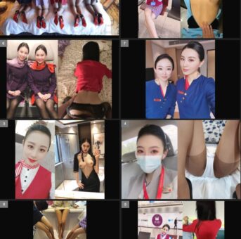 【激レア】 有名航空会社CAの変態姿が流出【職場復帰不可】