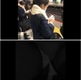 素人痴〇日記１７TRAIN目★前髪ピン留め美人女子の生態