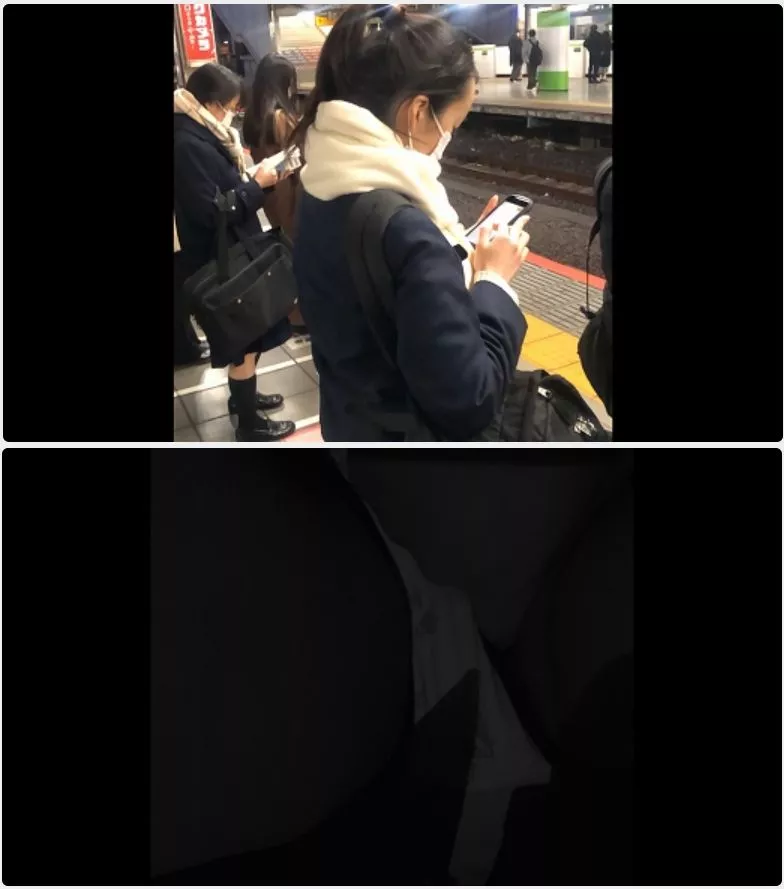 素人痴〇日記１７TRAIN目★앞머리 핀으로 고정한 미인 여성의 생태