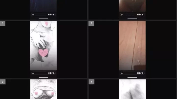 Onanie-liebende große Schwester auf einer allgemeinen Streaming-App ♡