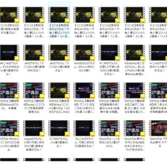 完全コンプリートver.　P2P流出**簿シリーズ　総まとめ　　20時間／200ファイル／20GBオーバー