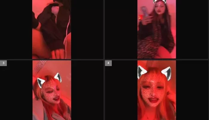 インスタライブ　電マ　Lesben　Spaß　Liebeshotel Mädelsabend　tiktok Leckerei