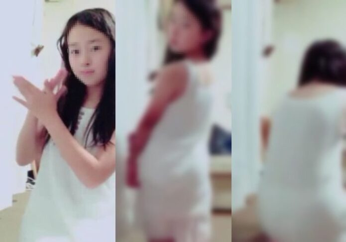 美少女エースの透け配信