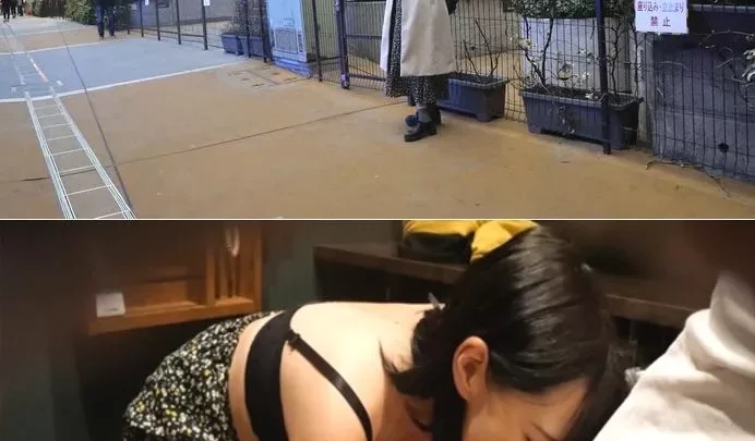 ト〇横の真実８【21-jährige Mädchenbar-Mitarbeiterin Mone-chan】