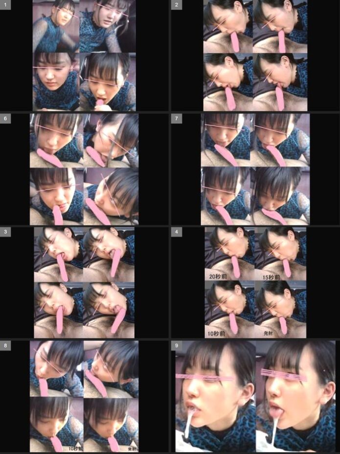 フェラチオ口内発射(顔出JDすずちゃんパート２)