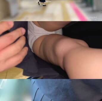 【忍射Ep07】生娘に触りとぶっかけ。車内にて。