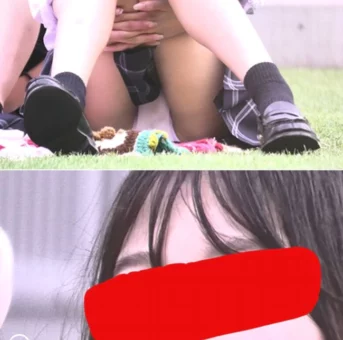 グリーンパークへようこそ170 夏の開放感で丸出しな制服ちゃん