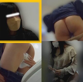 若め女子5名を前後から狙い撃ち【突撃！隣の女子トイレ①】