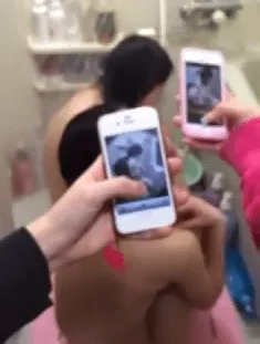 お泊り会おふざけお風呂盗撮2