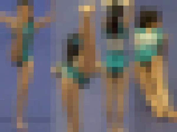 체조 츠루테카 블루 레오타르 2(동영상)
