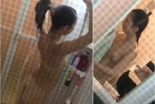 シャワーを撮られたCちゃん３