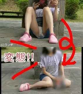 JS?JC?【ﾊﾟﾝﾁﾗ】炉利ぱんつ撮影バレました…。