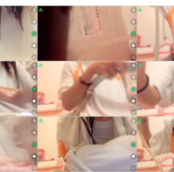 kir319 きれなおっぱい♪処女なｃっ娘と通話でみせあい！etc4本+