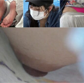 mama4 《！！ハプニング大賞！！》《踏まれたロンスカでママ転倒》《丸出しデカ尻＆陰◯飛び出しTバック》