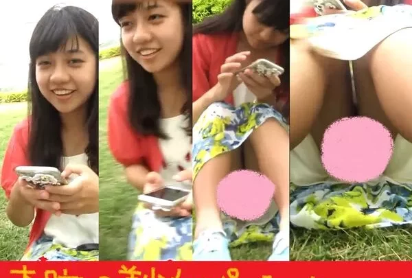 衝撃の美少女Ｊ★Ｋに声かけ＆パンチラ
