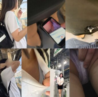 2名収録【忍射Ep33】生娘に触りとぶっかけ。車内にて。