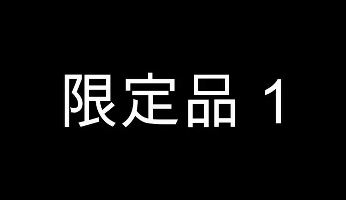 【無】限定品1【100個限定】