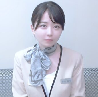 【素人捕獲】元国際線の美人すぎるCA。黒髪で天然の色白ボディを貪り中出しEnd…