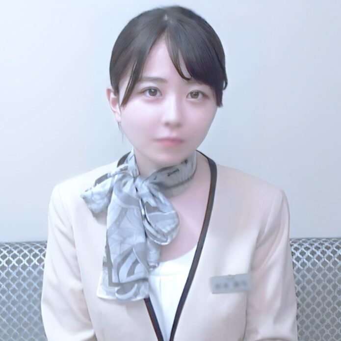 【素人捕獲】元国際線の美人すぎるCA。黒髪で天然の色白ボディを貪り中出しEnd…