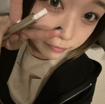 スナック店員さんの自撮り