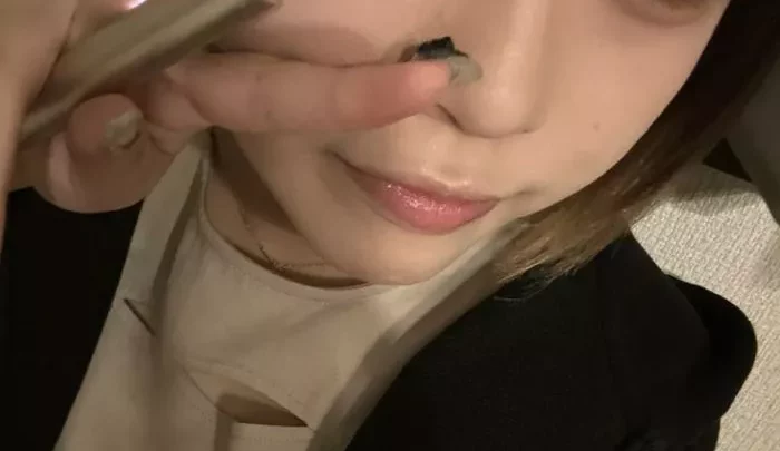 スナック店員さんの自撮り