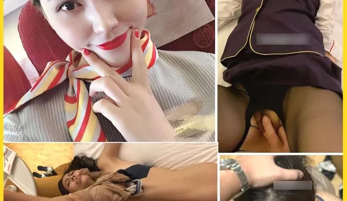 【現/役CA】⚠️⚠️⚠️航空会社勤務の美人妻。同僚にハメられそのまま流*出 ⚠️⚠️⚠️