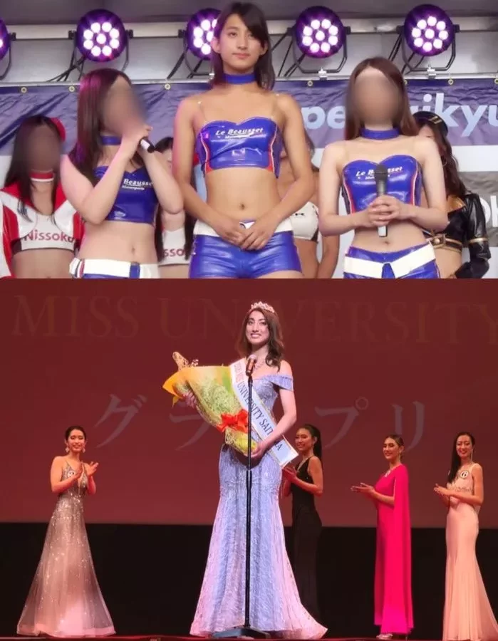 본물 레이스퀸 '후지타◯◯코'가 개인 촬영 무수정 AV에 출연! 【전 2작품 수록】