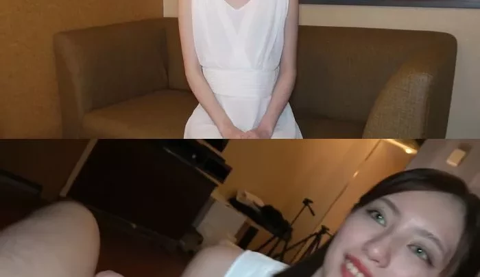 長いボディ色白清楚美女と中出しSEX【※モ無】
