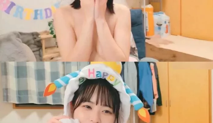 【顔出し】潮吹き美女の誕生日記念配信