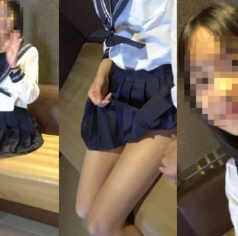 完全素人かおりちゃん、口に出された後、お掃除まで