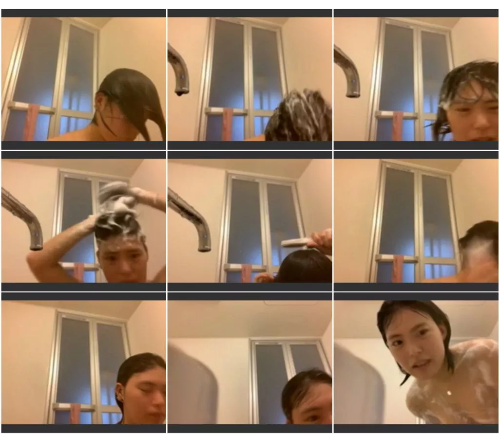 nak215 나카요시☆친구와 함께 목욕하면서 생방송하는 C2 클래스 미소녀! etc 7작품+