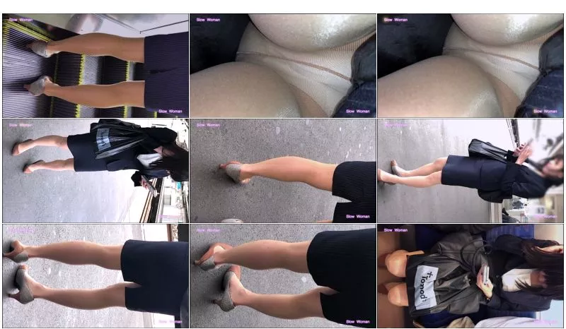 금단의 팬티샷 제3탄☆남색 정장 미니스커트 OL님! 전선 팬티스타킹에 대흥분^ ^