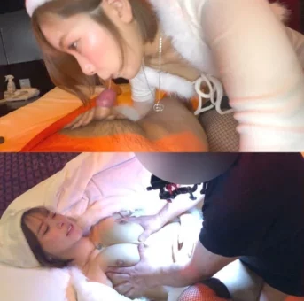 やっぱりビジュ最強！【高画質4K映像】白サンタ可愛過ぎ！超超超美人巨乳ギャルに生中だし！！angle①-⑥