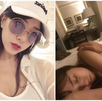 「反差」激しいニュースキャストが密着取材！超高クオリティ美女と彼女の不倫自撮り動画が衝撃のライブ配信を暴露、抜毛・プライベートな行為・口説きシーンの実際
