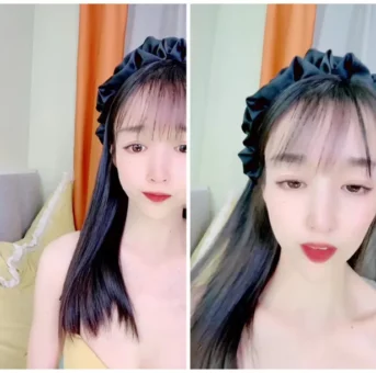 細身でセクシーな美女が、様々なエロティックな挑発的な仕草と優雅な自慰シーンを披露するライブ配信