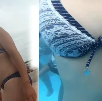 夏だプール!まだ脇処理を知らないJC水中
