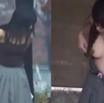 野外着替えJC
