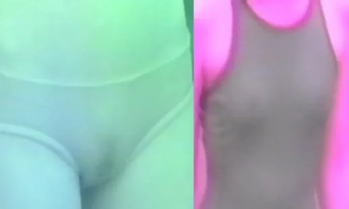 赤外線美少女達Cの水着の中身