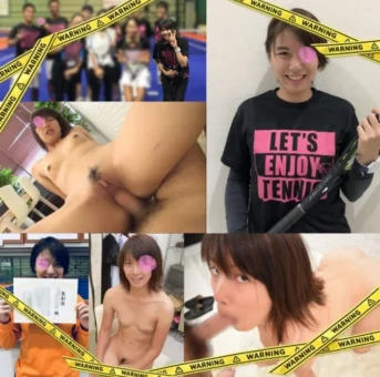特典あり【無】　テニスで鍛えた素晴らしいボディ。引き締まったエロい姿を存分に見せつけるエッチな女性。