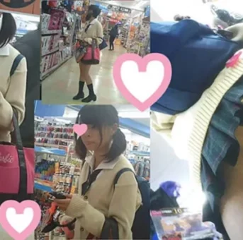 神×100可愛いツインテール制服K！！！がっつりパンチラ