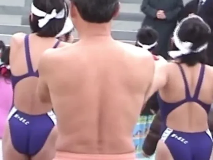 寒中水泳大会にて・・・