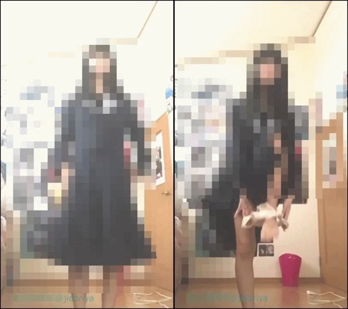 【C3】アニヲタりんちゃん 制服脱ぎ パイパン貧乳