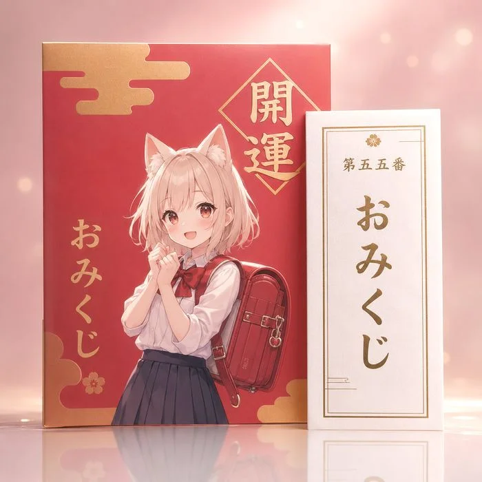 当たり付き！開運おみくじで幸運を引き寄せ