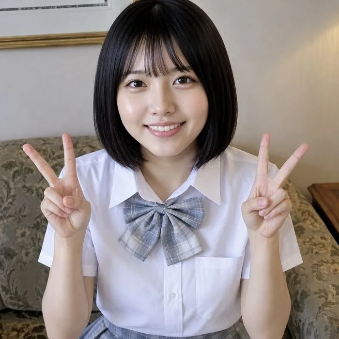 アイドル研究生の心愛ちゃんが初めての中出しに挑戦